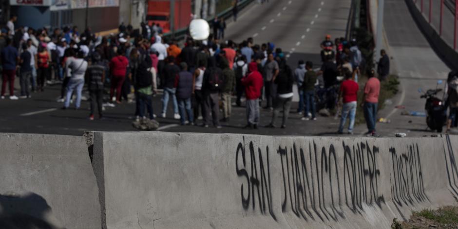 Descartan que pobladores de San Juanico estén involucrados en bloqueo