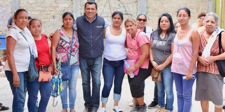 Se compromete Samuel Gurrión a regresar la paz a Oaxaca de Juárez