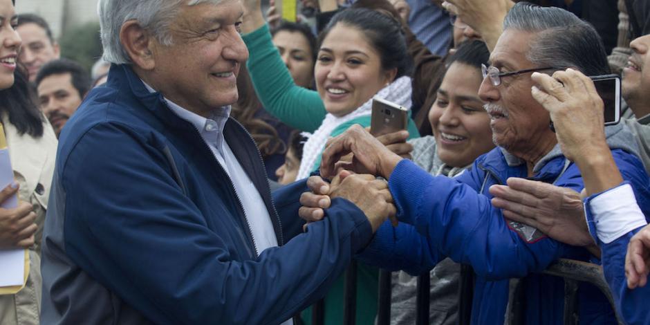 No apostaré a la guerra para alcanzar la paz: López Obrador