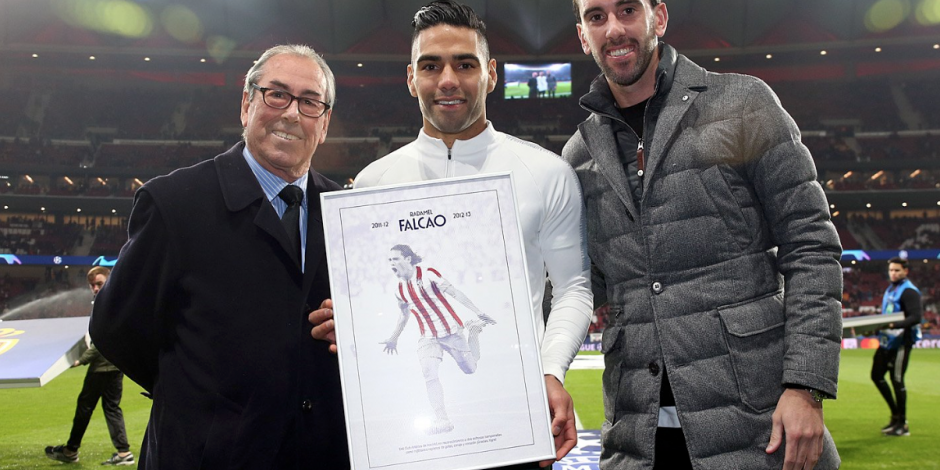 Así homenajeó el Atlético de Madrid a Radamel Falcao