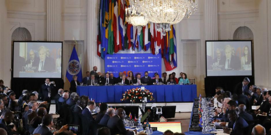 Abre OEA proceso para suspender a Venezuela