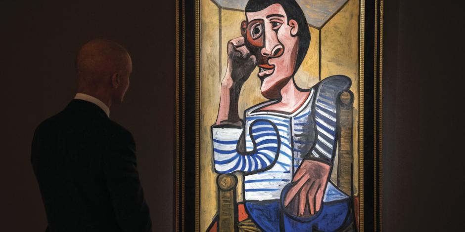 Por daños guardan obra de Picasso de 70 mdd, a un día de su venta