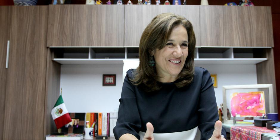 Margarita Zavala, abierta al diálogo con aspirantes a la Presidencia