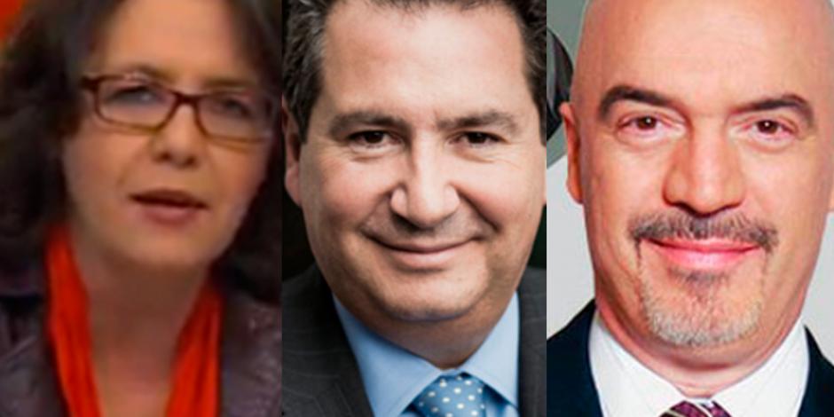 Warkentin, Curzio y Puig, moderadores de tercer debate presidencial