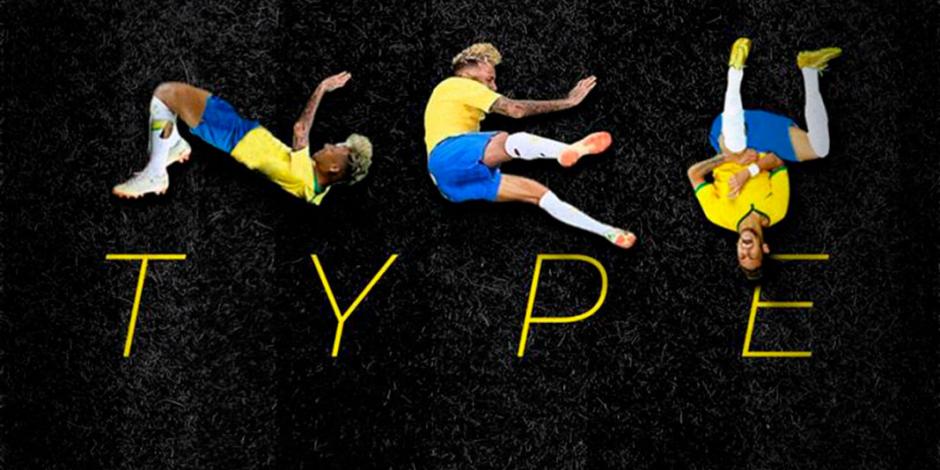 Breves del Mundial; Ney Type, la tipografía inspirada en Neymar
