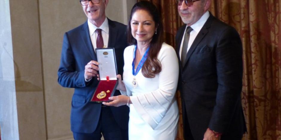 Recibe Gloria Estefan Medalla de Oro al Mérito de las Bellas Artes en España