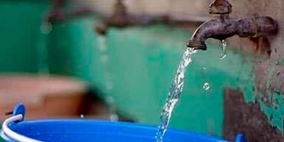Anuncian reducción de agua en CDMX por mantenimiento en el Sistema Cutzamala