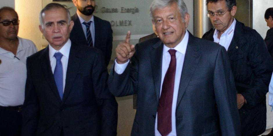 Finaliza López Obrador reunión con empresarios mexicanos