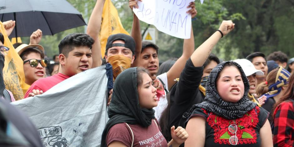 ¿Qué exigen los estudiantes de la UNAM?