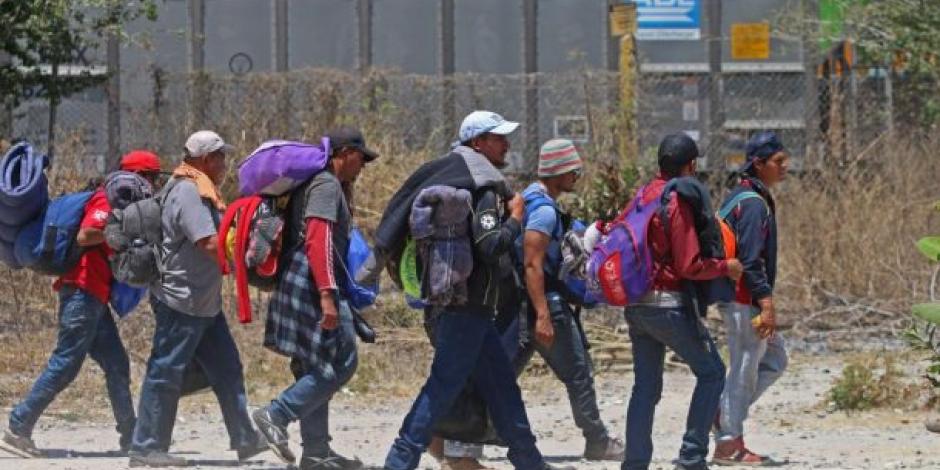 Comienzan a pedir asilo en EU integrantes de la Caravana de Migrantes
