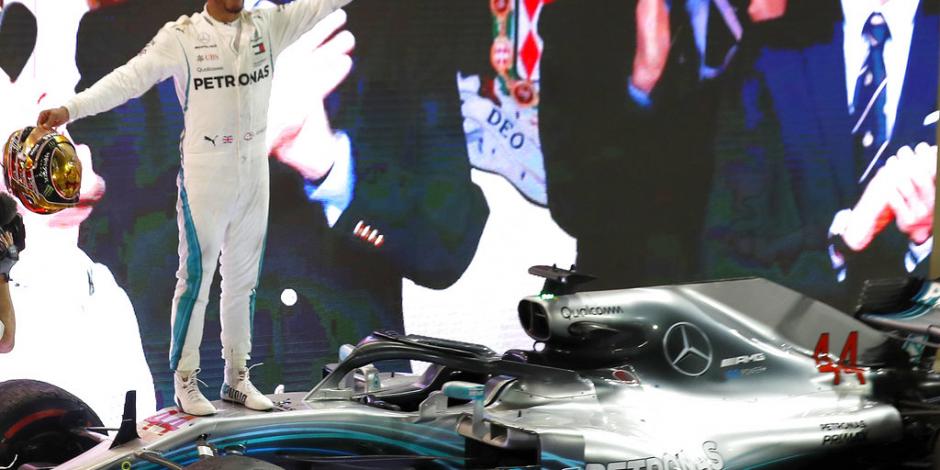 Lewis Hamilton se lleva victoria de GP de F1 en Abu Dhabi