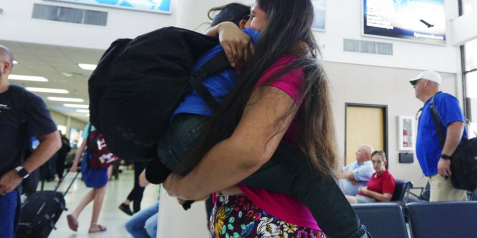 FOTOS: Así se llevan a cabo las reunificaciones de familias separadas en EU