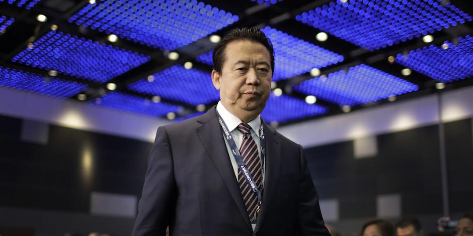Desaparece el presidente de Interpol durante viaje a China