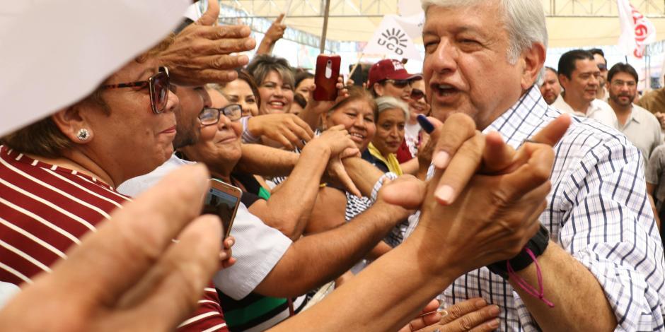 ... y López Obrador niega ruptura con empresarios