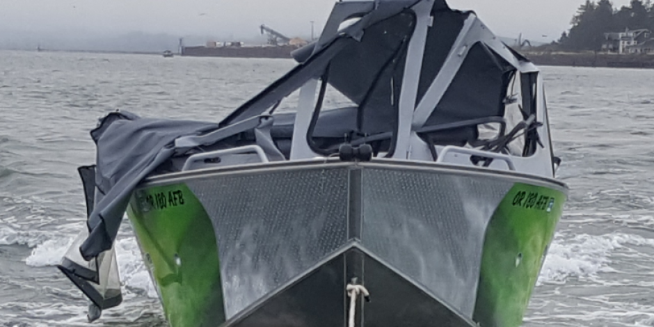 VIDEO: Lancha choca a alta velocidad contra un bote en EU