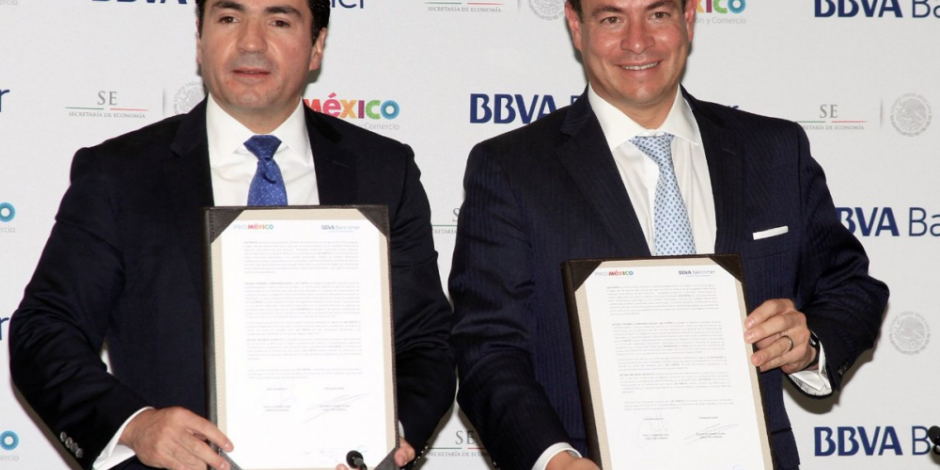 Se unen BBVA Bancomer y ProMéxico para impulsar inversión extranjera