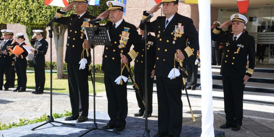 Asume vicealmirante Gómez Meillón dirección del Centro de Estudios Superiores Navales