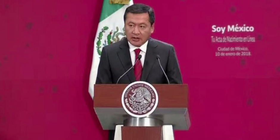 Alista Miguel Ángel Osorio Chong su renuncia como titular de Segob