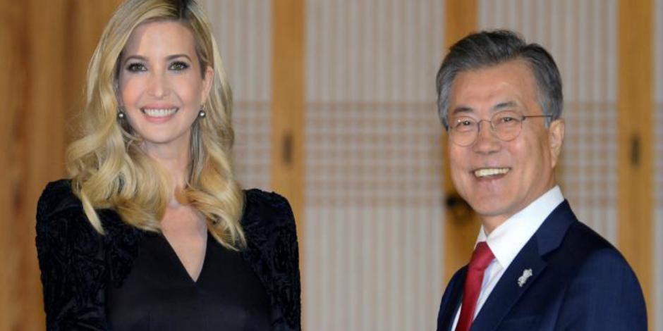 Ivanka Trump llega a Seúl para asistir a clausura de Juegos de Invierno