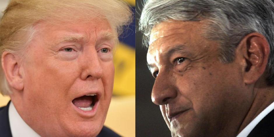 Reconoce López Obrador muestras de respeto de Trump