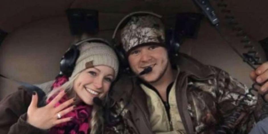 FOTOS: Pareja de recién casados muere al caer su helicóptero
