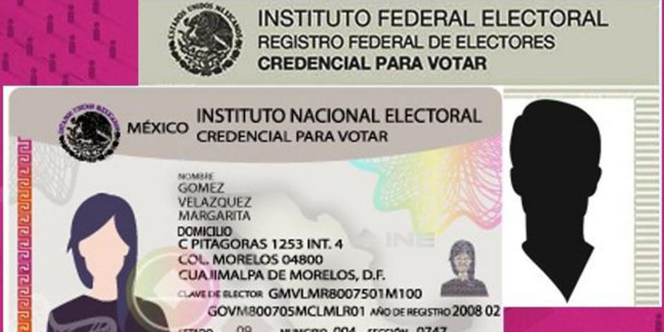 Hoy vence plazo para solicitar reposición de la credencial de elector