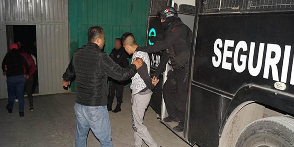 Ingresan al penal a 10 detenidos por saqueos en Edomex