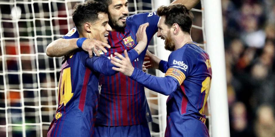 Barcelona imparable, aplasta en casa 6 goles a 1 al Girona