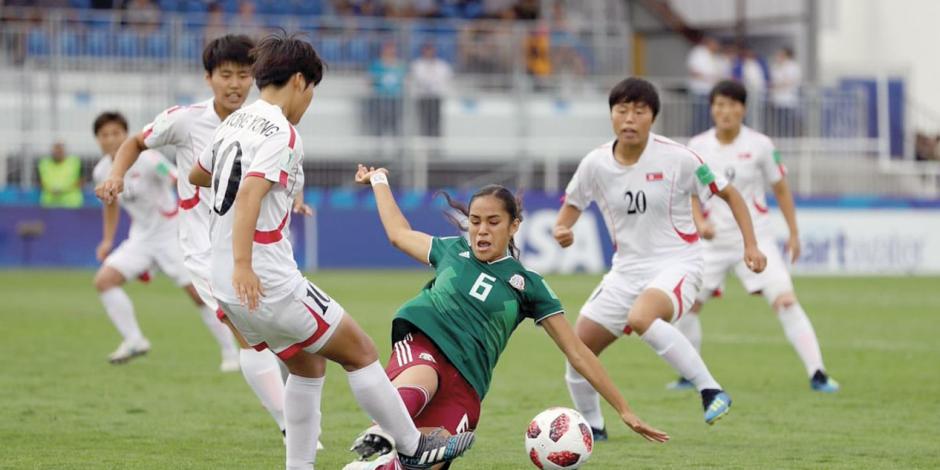 Tri Sub-20 femenil cae ante Corea del Norte en mundial