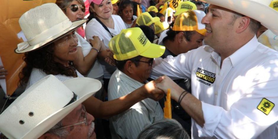 Arranca Rodrigo Gayosso campaña por Morelos