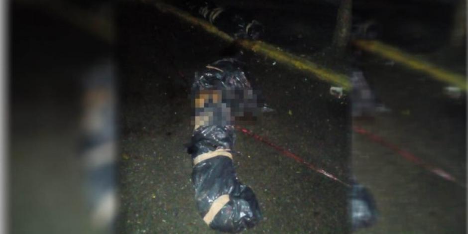 Encuentran 2 cuerpos dentro de bolsas al lado de primaria en Iztapalapa