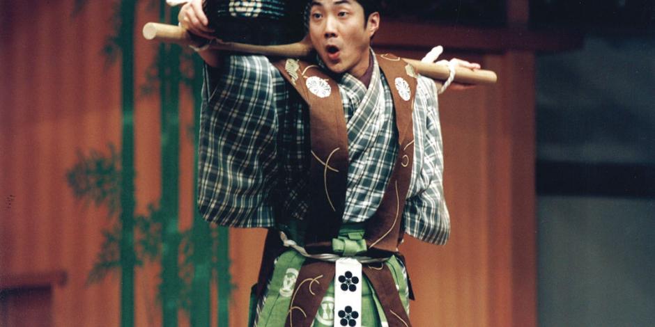 Experto del teatro tradicional japonés, al frente de ceremonias de los Olímpicos