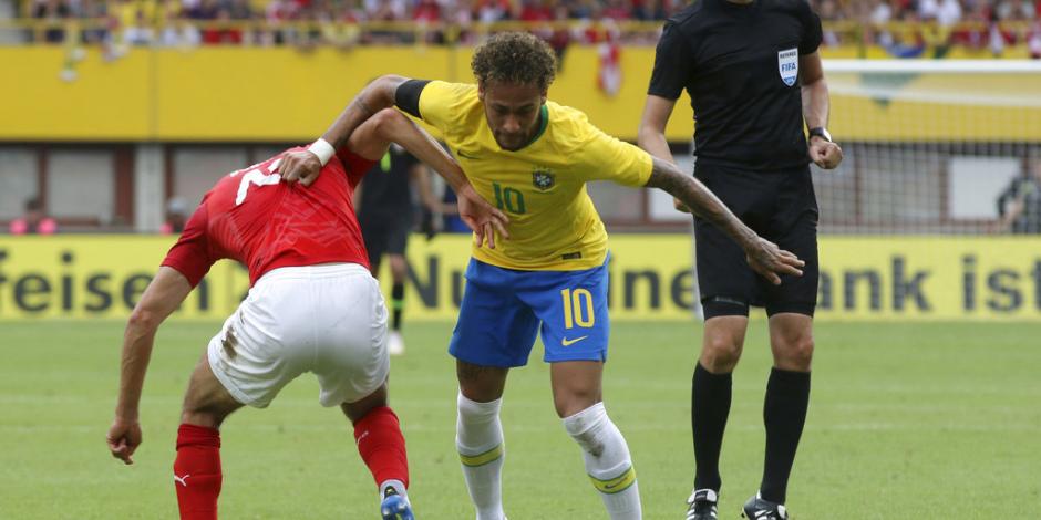 FOTOS: Neymar brilla y Brasil vence a Austria en duelo amistoso