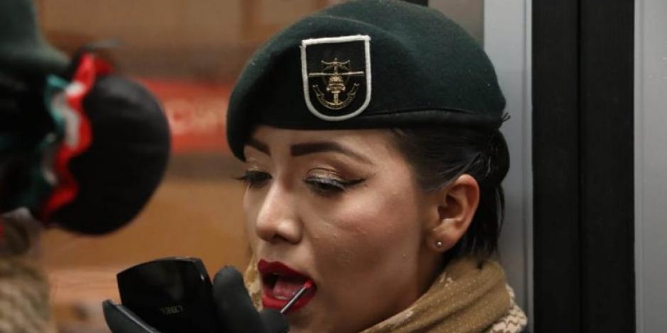 FOTOS: Mujeres militares en 208 aniversario de Independencia de México