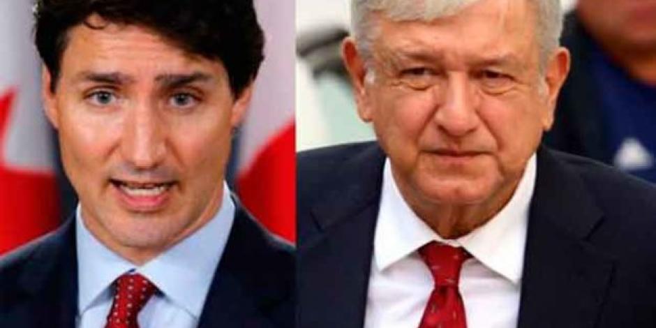 Confirman en Canadá conversación entre Trudeau-López Obrador