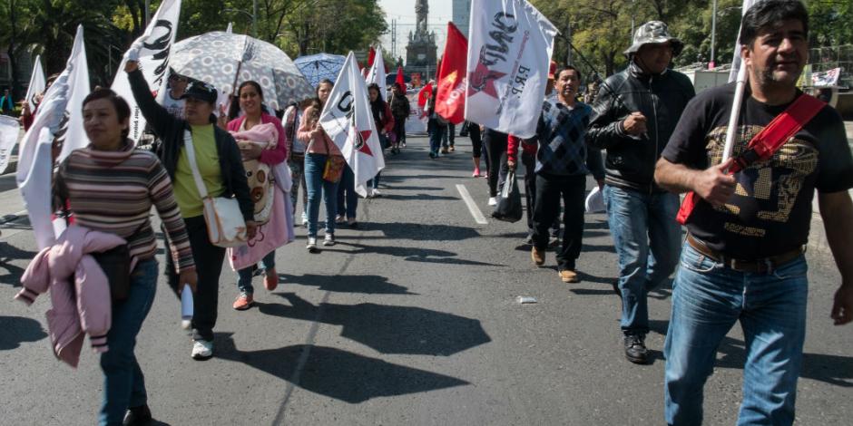 Manifestantes complicarán el tránsito vial en la Ciudad de México