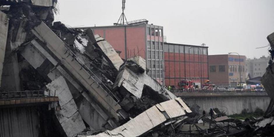 VIDEO: Procuraduría francesa abre indagación por puente que colapsó en Italia