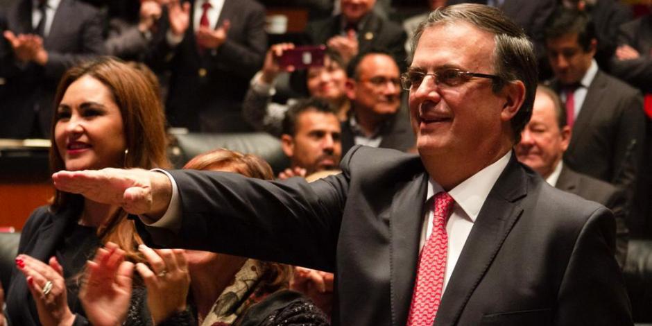 Ratifica Senado a Marcelo Ebrard como nuevo canciller de México