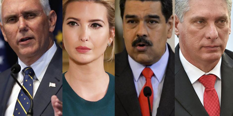 Pence, Ivanka, Díaz-Canel y Maduro, entre los asistentes a toma de posesión de AMLO