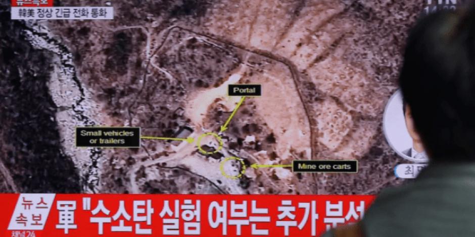 Colapsa montaña donde Corea del Norte hacía pruebas nucleares