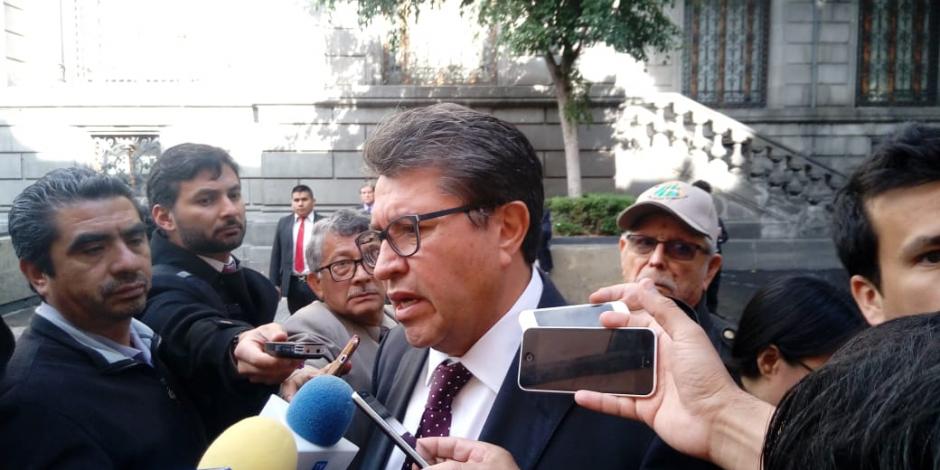 Quiere Monreal fiscal Anticorrupción sin presiones como en el caso Duarte