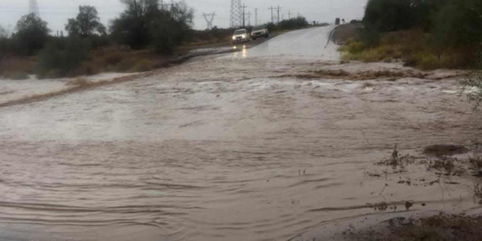 Lluvias por tormenta tropical "Rosa" dejan un muerto en Sonora