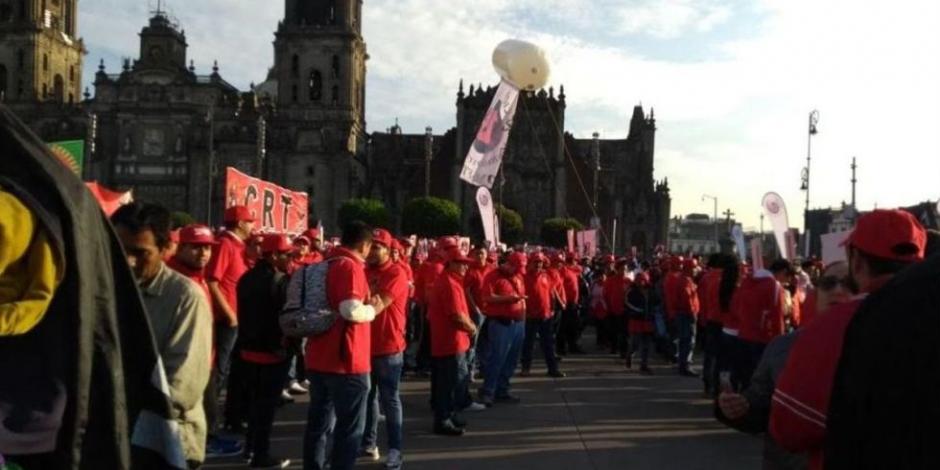 Prevén cuatro movilizaciones en la Ciudad de México