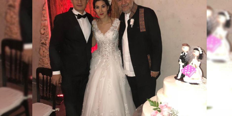 FOTOS: Presume Fernández Noroña la boda de su hija