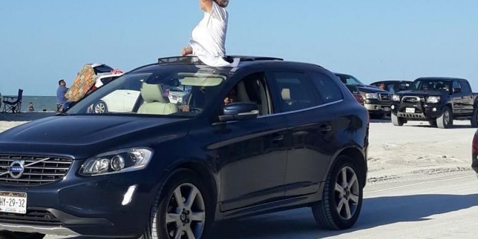 Captan a candidata de Morena que pide gobierno austero... en Volvo de 1.1 mdp