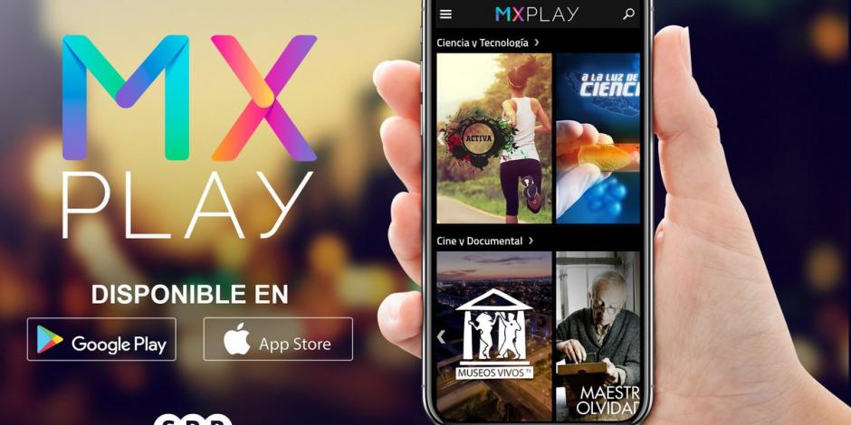 Lanzan "MX Play", la primera app gratuita de medios públicos
