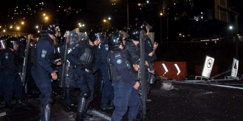 VIDEO: Policía Federal libera carretera México-Pachuca