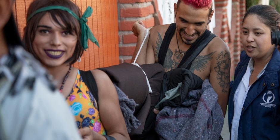 FOTOS: Arriba a Tijuana caravana con alrededor de 80 migrantes