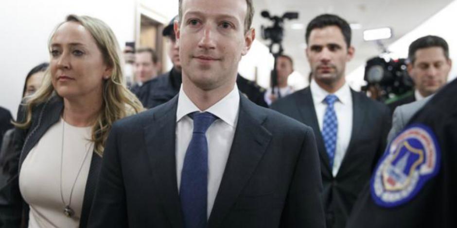 Facebook gana 75 mdd durante audiencia de Zuckerberg