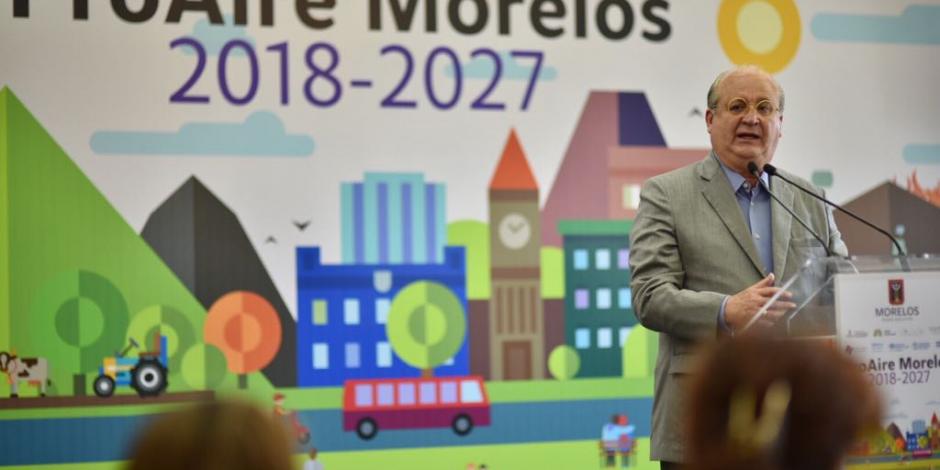 Establece Morelos políticas para el mejoramiento de la calidad del aire